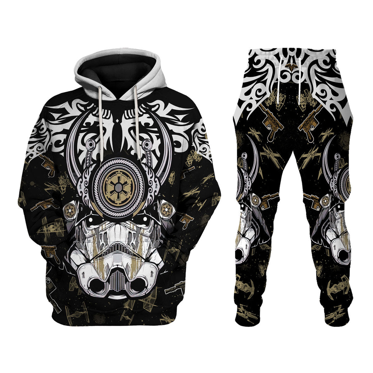 Trooper Samurai T-shirt Hoodie Sweatpants Apparel – MNP129CSSTW