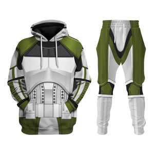 Trooper Sergeant Costume Hoodie Sweatshirt T-Shirt Sweatpants – MNP173CSSTW