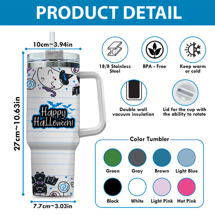 Galactic Saga USA 250th Anniversary - Personalized The Force Tumbler With Handle - MNPT0501STW
