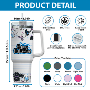 Galactic Saga USA 250th Anniversary - Personalized The Force Tumbler With Handle - MNPT0501STW