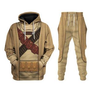 Tusken Raiders Costume Hoodie Sweatshirt T-Shirt Sweatpants – MNP136CSSTW