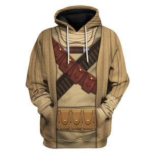 Tusken Raiders Costume Hoodie Sweatshirt T-Shirt Sweatpants – MNP136CSSTW